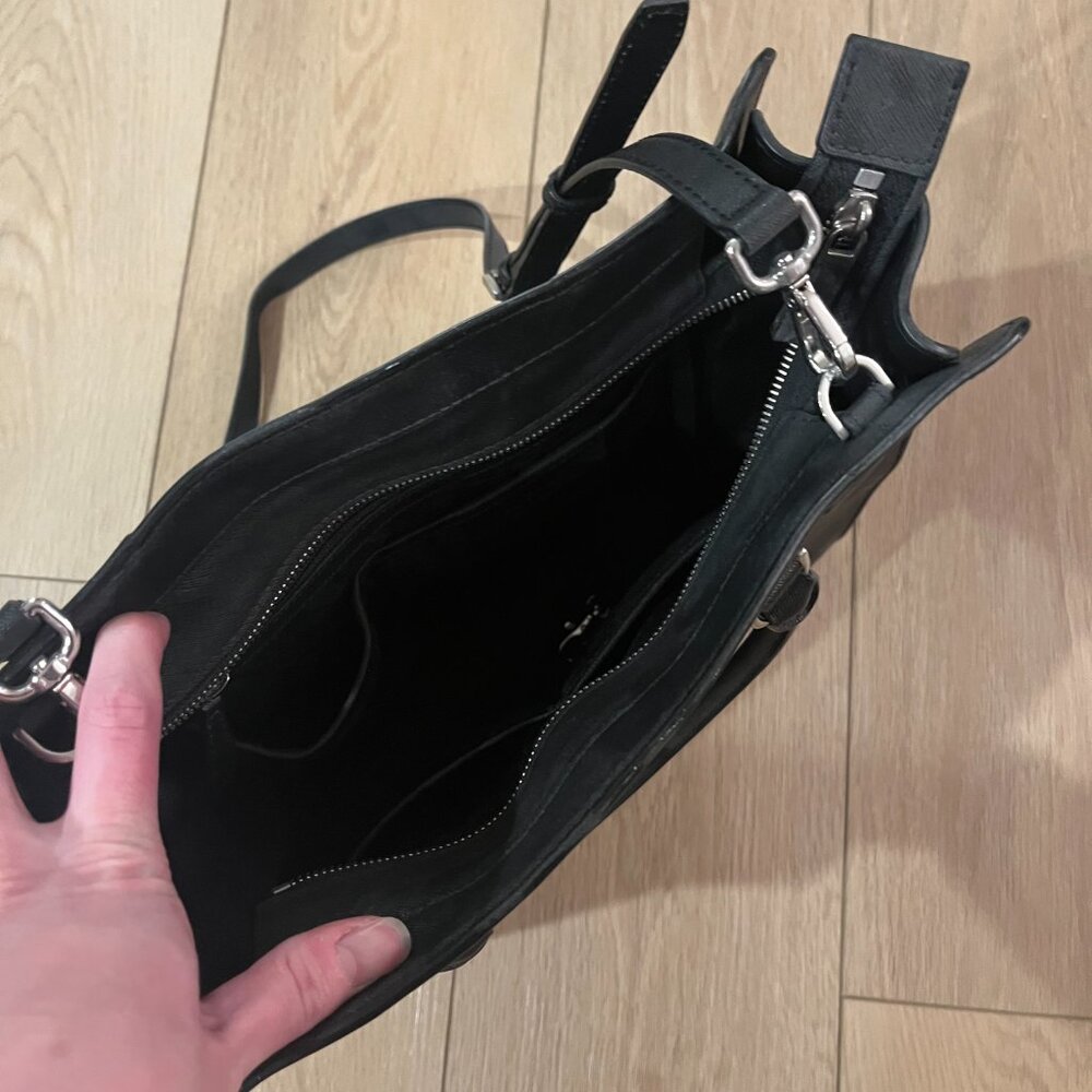 Michael Kors Black Saffiano Leather Tote - Picture 3 of 5